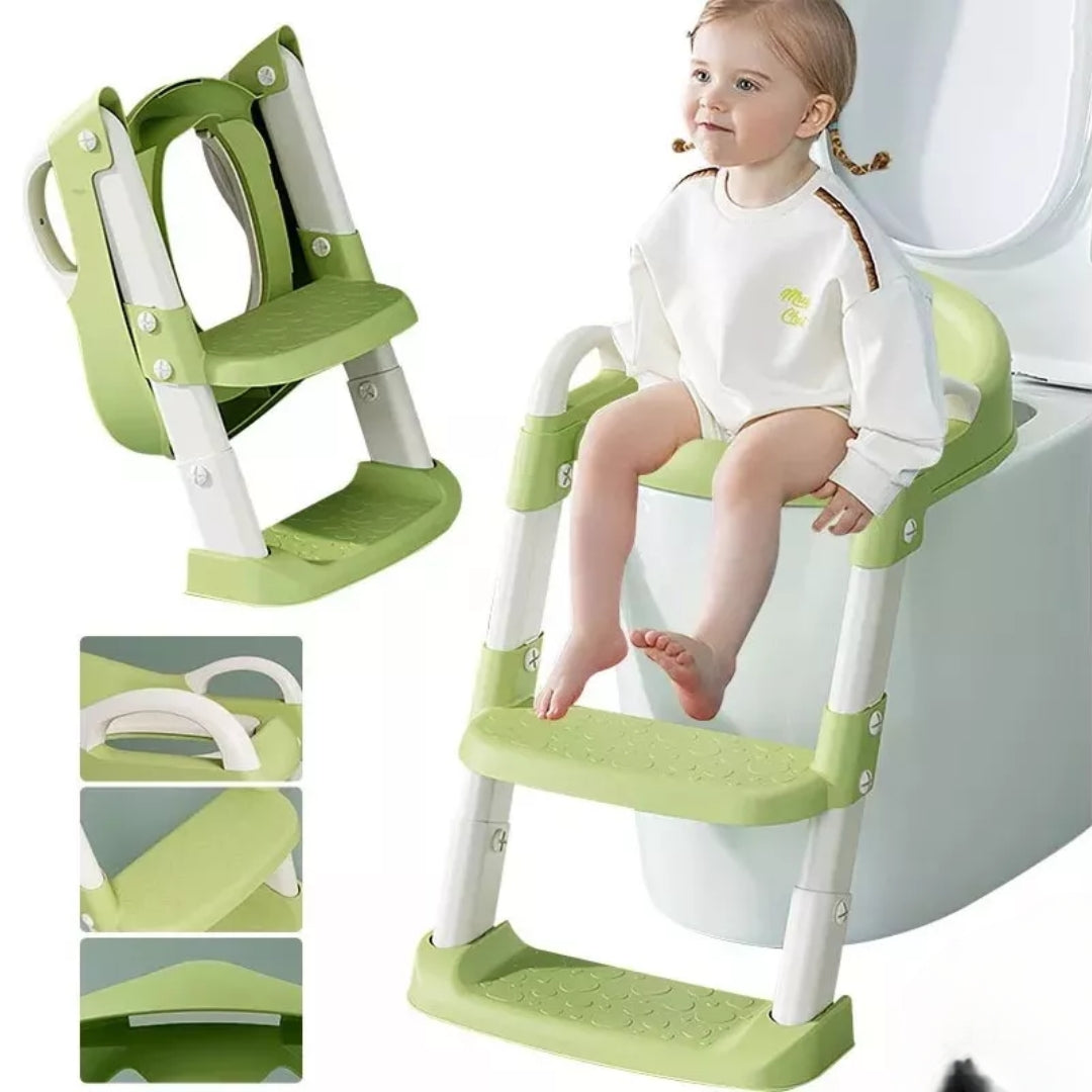 ASIENTO CON COJÍN Y ESCALERA PARA EL BAÑO MODELO 2024